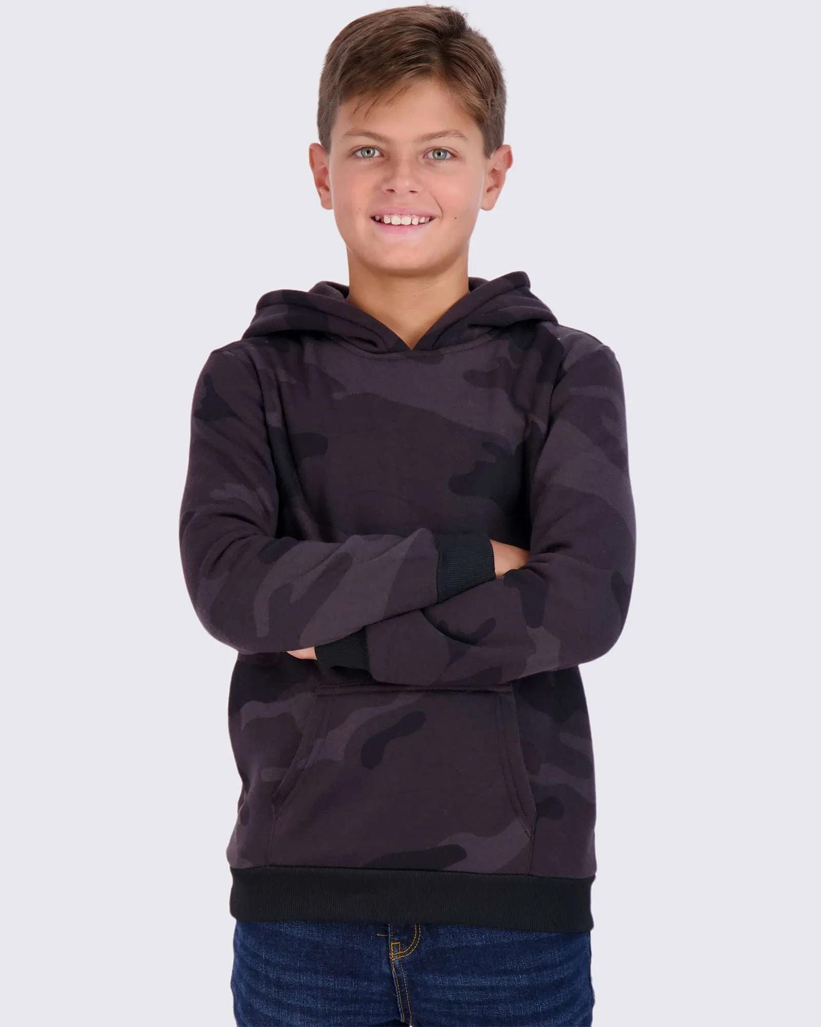 3 Pack: Boys Fleece Pullover Hoodie Sweatshirt