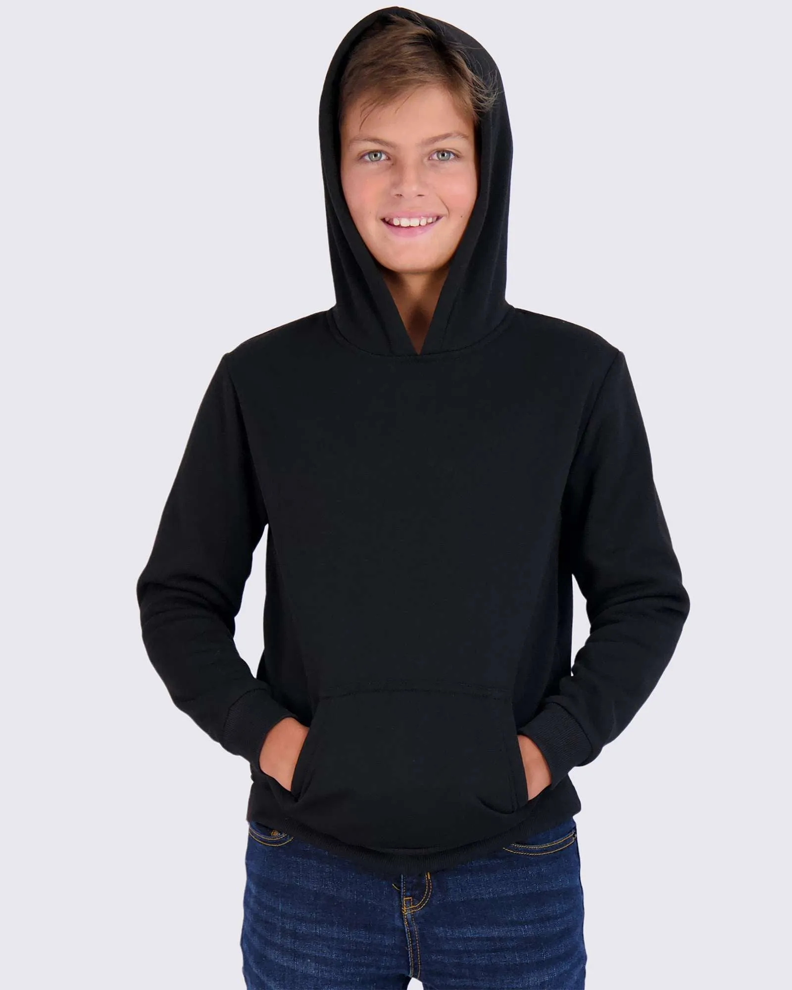 3 Pack: Boys Fleece Pullover Hoodie Sweatshirt