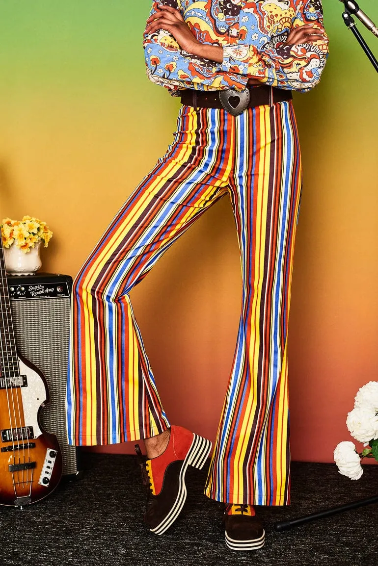 A Hard Day's Night Striped Flares - SSA574 - UK18