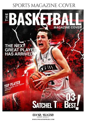 Basketball Sports Photography Magazine Cover