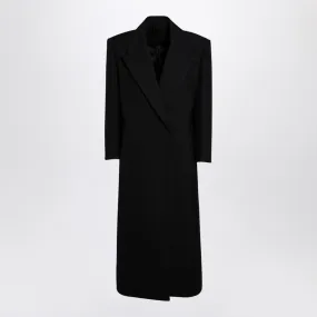 BLACK WOOL COAT