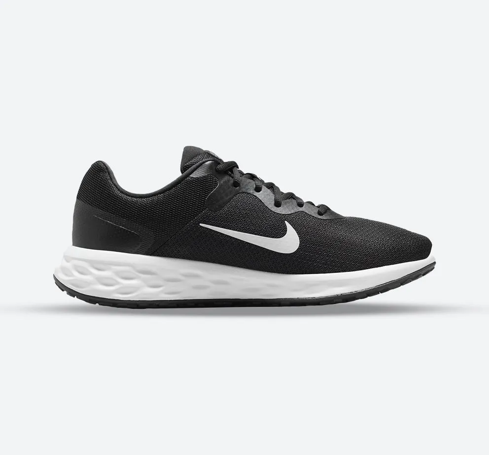 Men's Wide Fit Nike DD8475-003 Revolution 6 Running Trainers