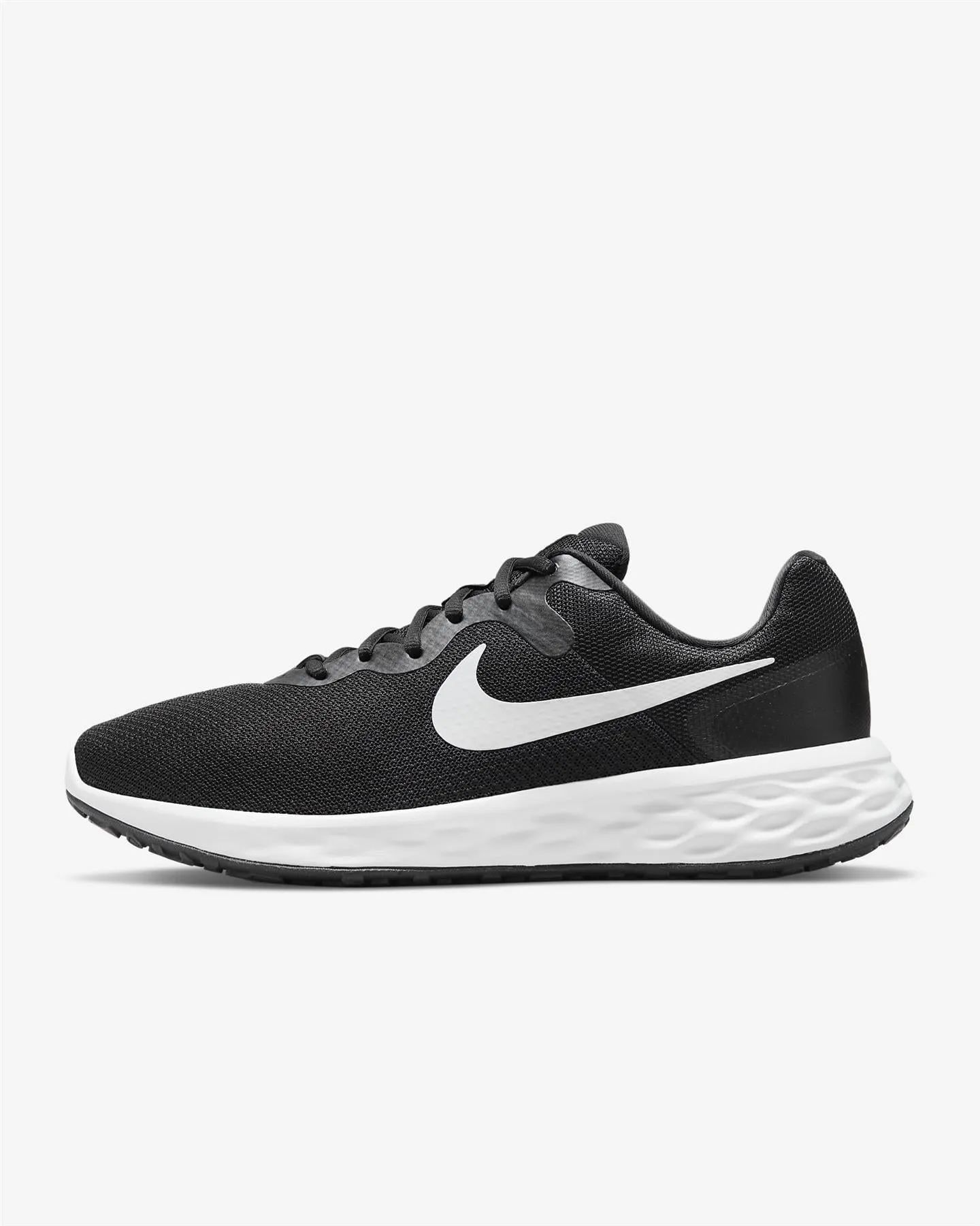 Men's Wide Fit Nike DD8475-003 Revolution 6 Running Trainers