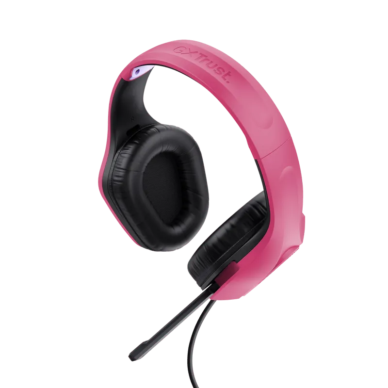 Trust GXT415 Zirox Gaming Headset - Pink| T24992