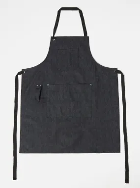 Universal Works Apron in Indigo Selvedge Denim